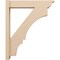 Ekena Millwork 6-in W x 28-in D x 34-in H Balboa Trad Rough Cedar Woodgrain TimberThane Outlooker, Primed Tan OUTUR060X28X34BOA04RCPR - alternate 4
